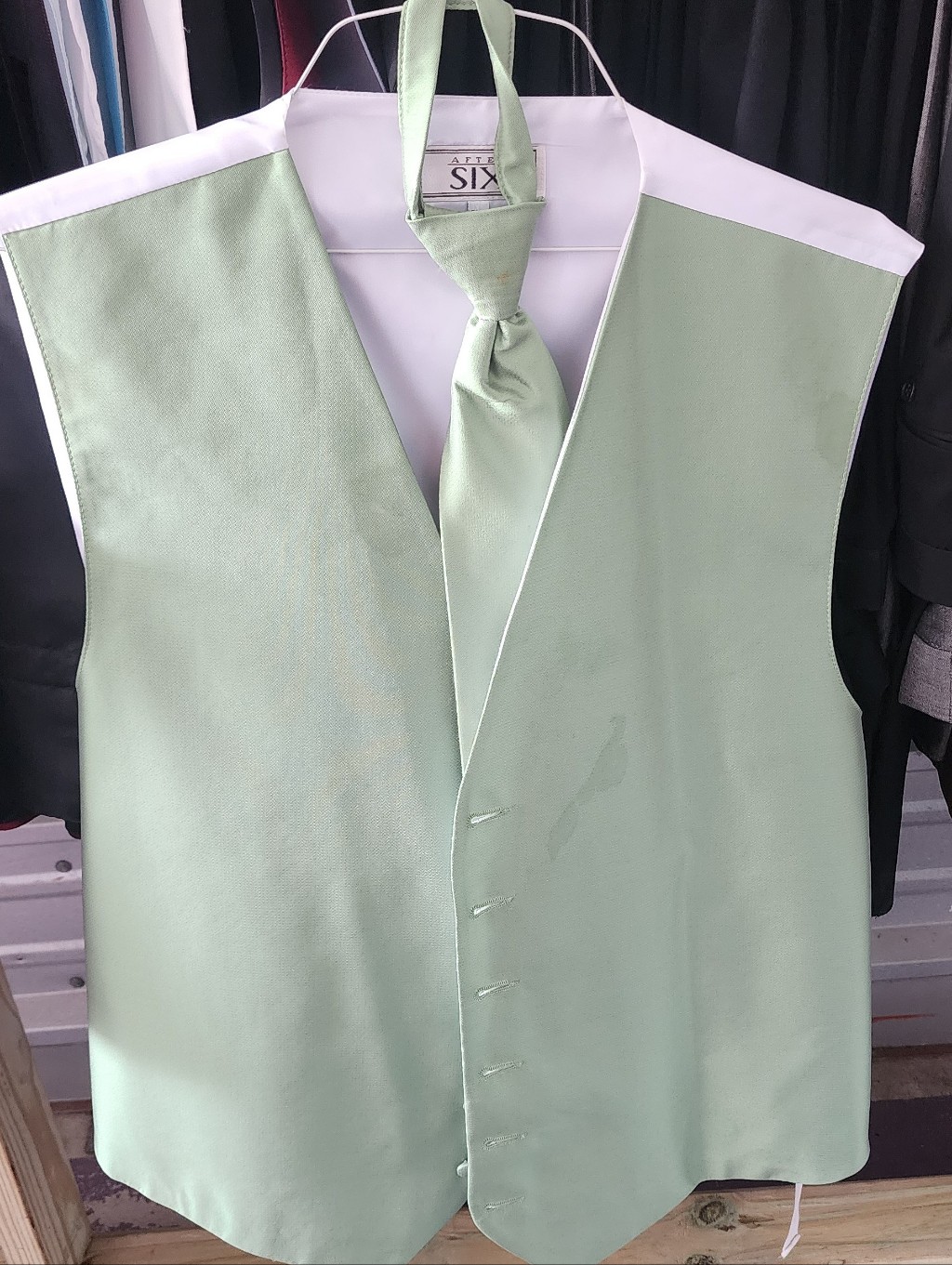 Green Vest Mens